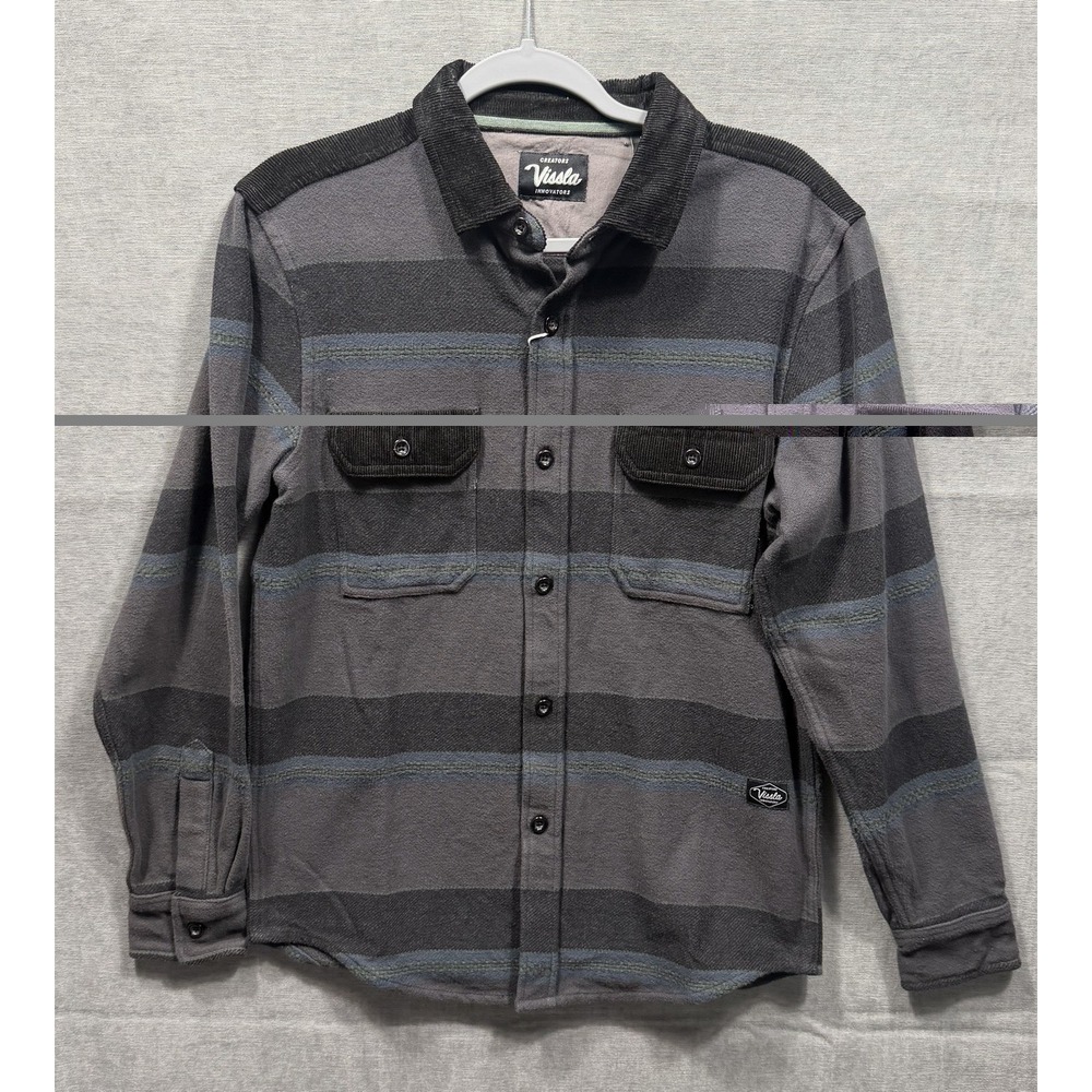 Vissla Creators Jack Eco Long Sleeve Flannel Men's Sweatshirt Small
